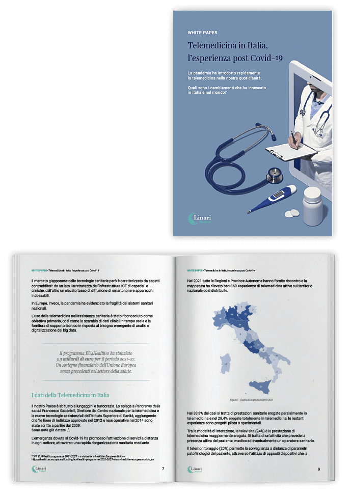 Scarica il White Paper: Telemedicina in Italia, l’esperienza post Covid-19